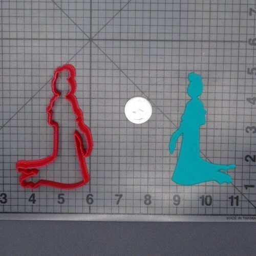 Mulan Body 266-F639 Cookie Cutter Silhouette