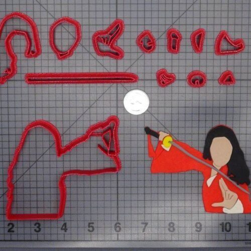 Mulan Liu Yifei 266-F681 Cookie Cutter Set