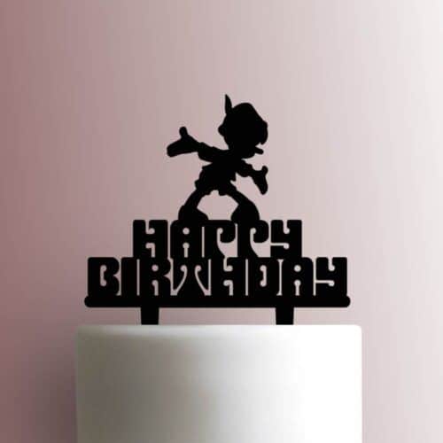 Pinocchio Happy Birthday 225-A484 Cake Topper