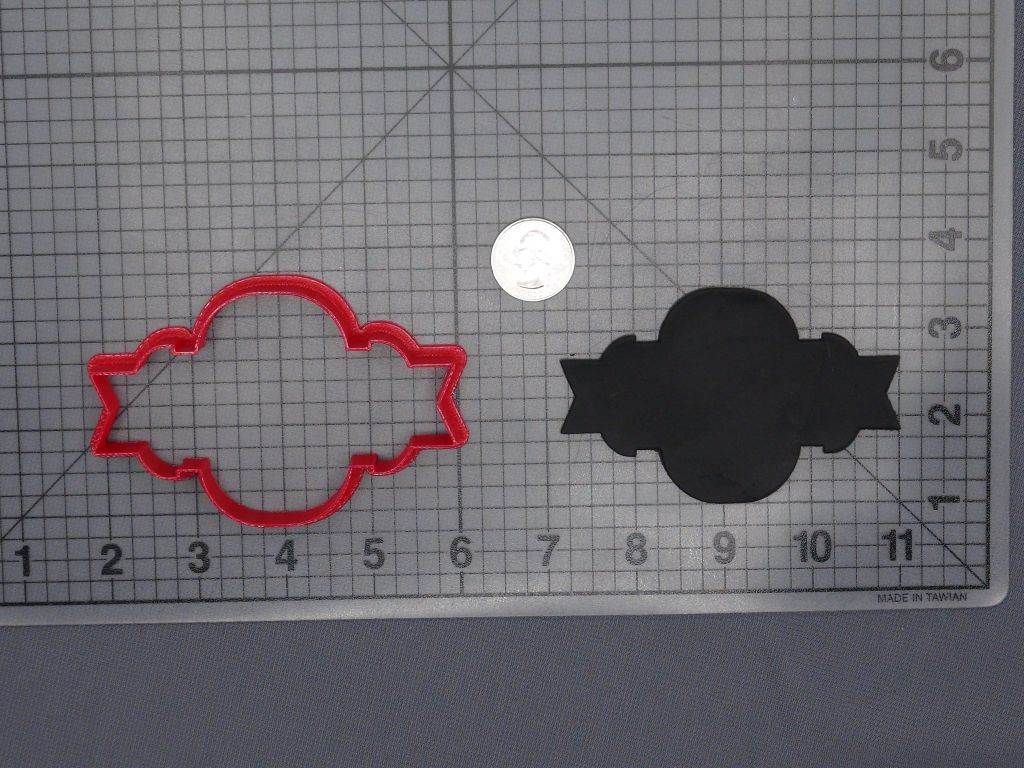 Plaque 266-F563 Cookie Cutter Silhouette