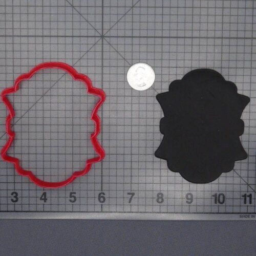 Plaque 266-F565 Cookie Cutter Silhouette