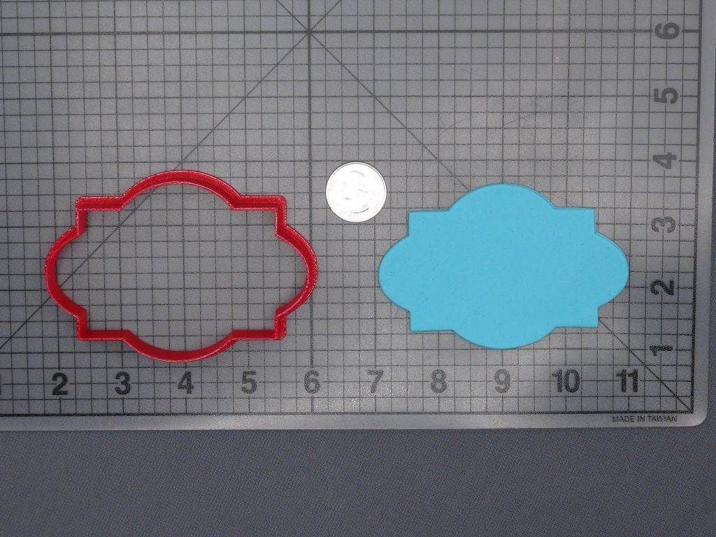 Plaque 266-F598 Cookie Cutter Silhouette