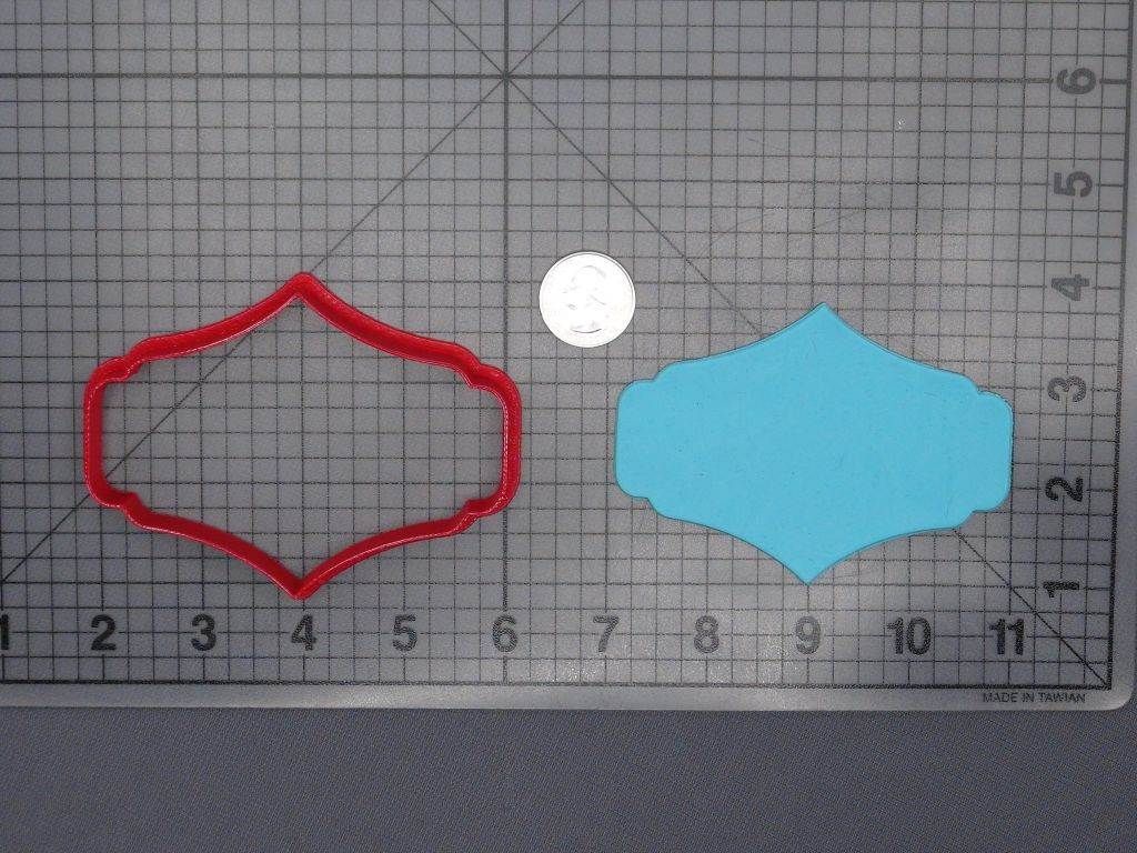 Plaque 266-F599 Cookie Cutter Silhouette