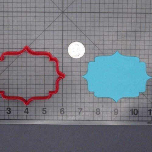 Plaque 266-F600 Cookie Cutter Silhouette