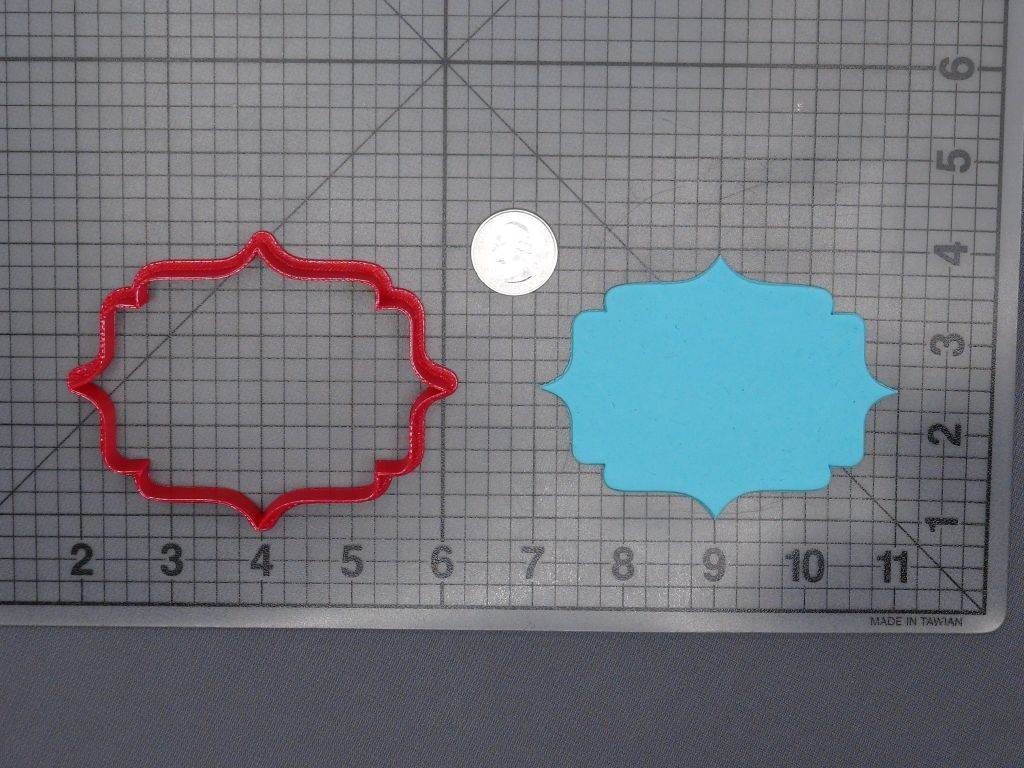 Plaque 266-F600 Cookie Cutter Silhouette