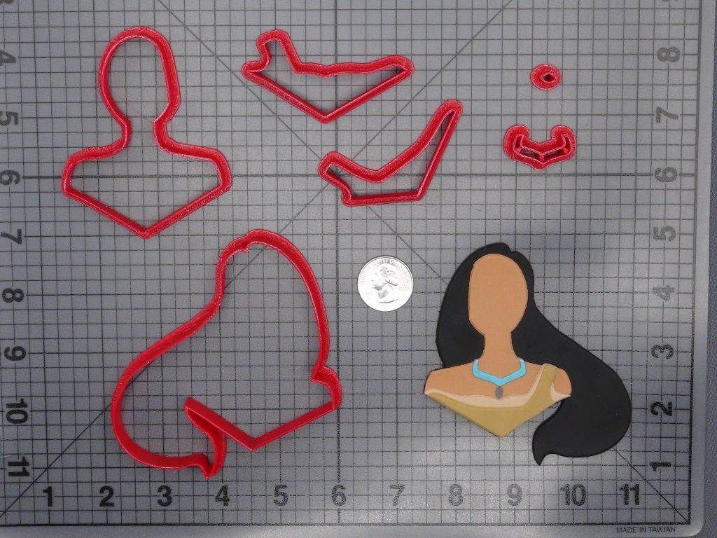 Pocahontas 266-F764 Cookie Cutter Set