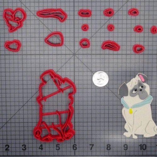 Pocahontas - Percy Dog Body 266-F768 Cookie Cutter Set