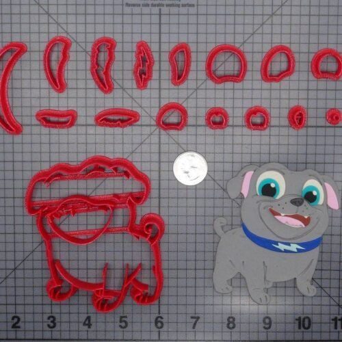 Puppy Dog Pals - Bingo Body 266-F507 Cookie Cutter Set