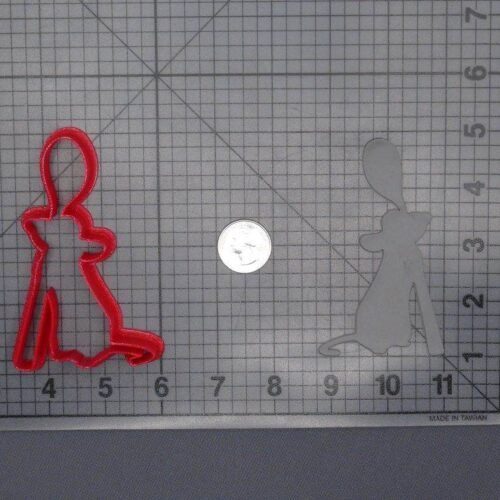 Ratatouille - Remy Rat with Spoon 266-F604 Cookie Cutter Silhouette