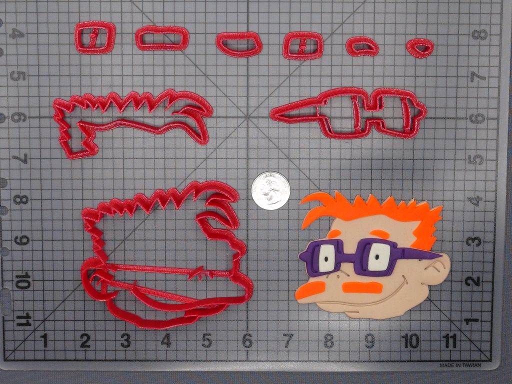 Rugrats - Chas Head 266-F292 Cookie Cutter Set