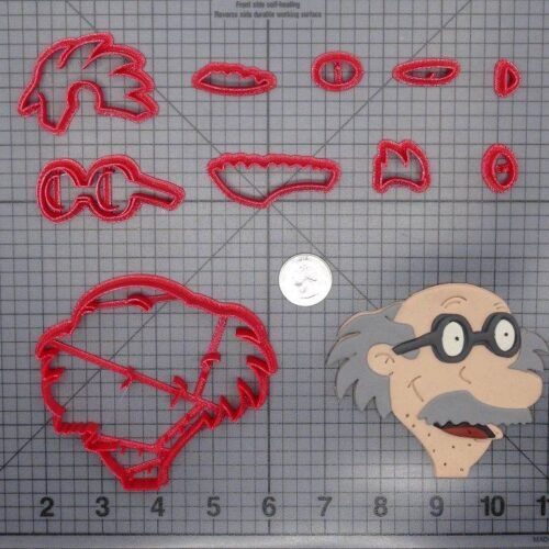 Rugrats - Grandpa Lou Head 266-F223 Cookie Cutter Set