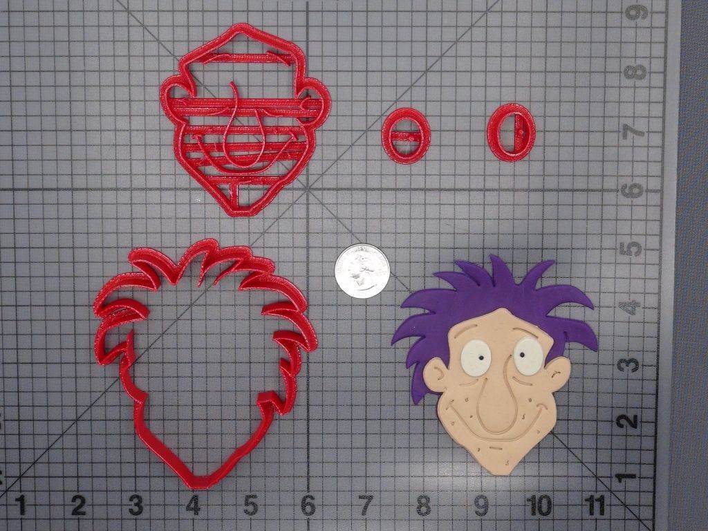 Rugrats - Stu Head 266-F222 Cookie Cutter Set
