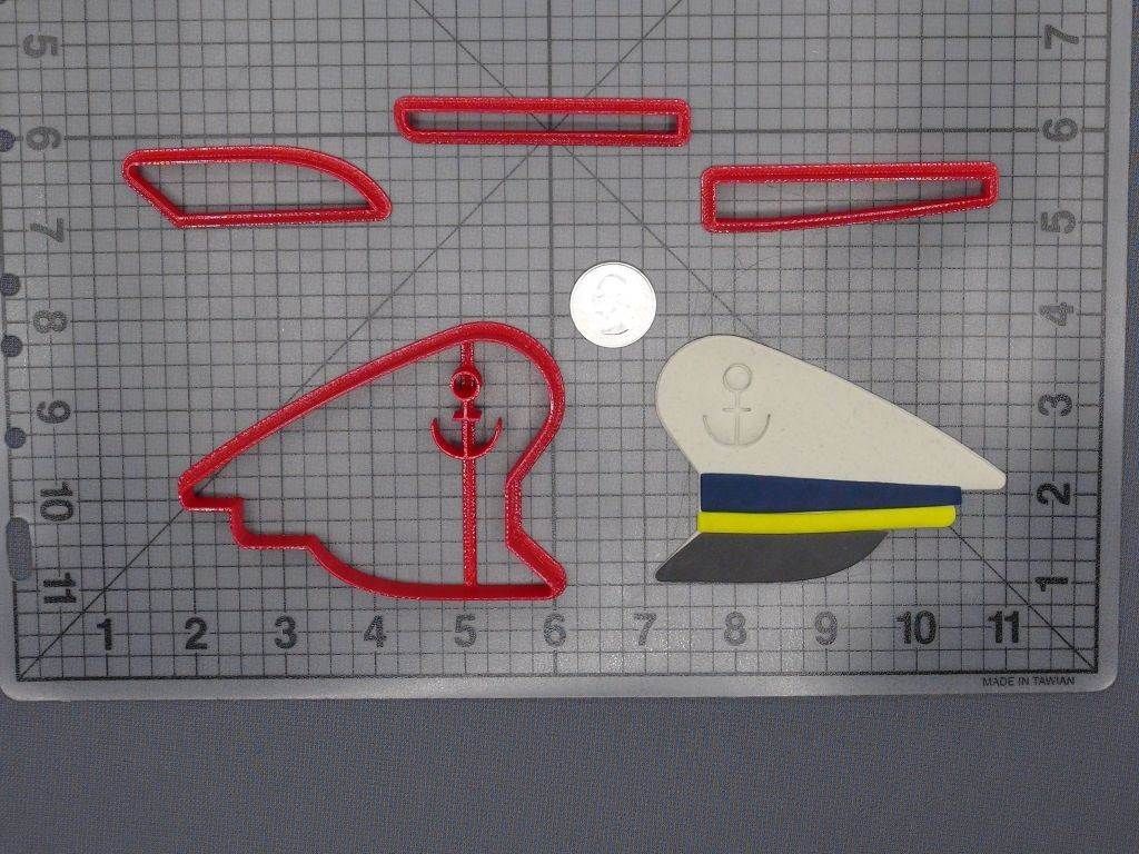 Sailor Hat 266-F443 Cookie Cutter Set
