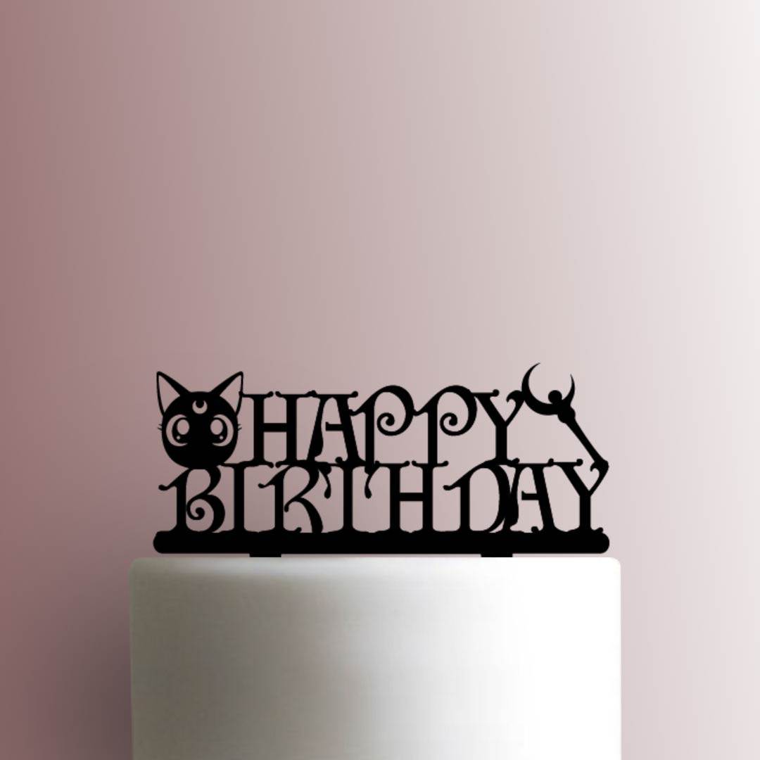 Sailor Moon Happy Birthday 225-A392 Cake Topper