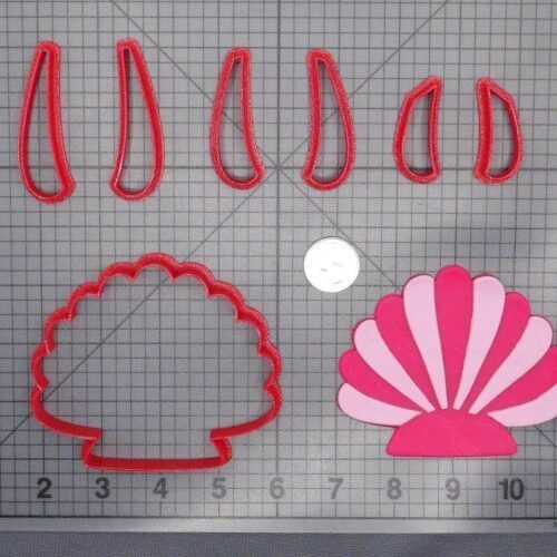 Seashell 266-F060 Cookie Cutter Set