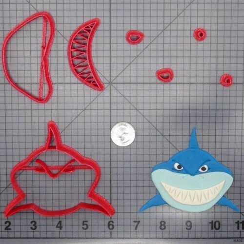 Shark 266-F133 Cookie Cutter Set