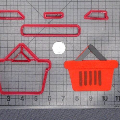 Shopping Basket 266-E710 Cookie Cutter Set
