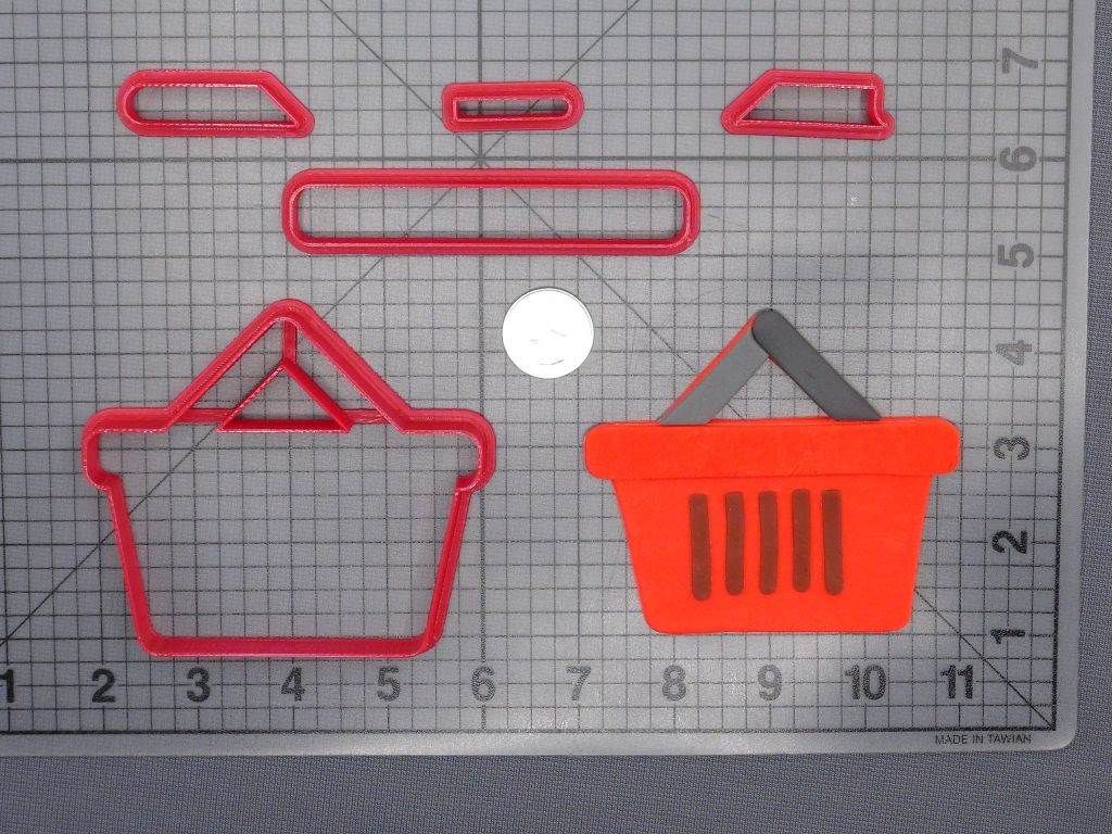 Shopping Basket 266-E710 Cookie Cutter Set