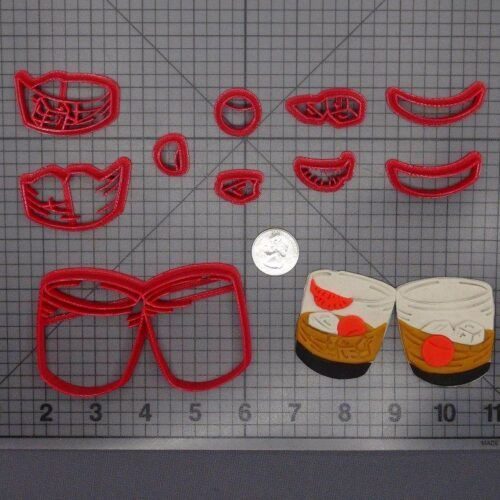 Shot Glasses 266-F335 Cookie Cutter Set
