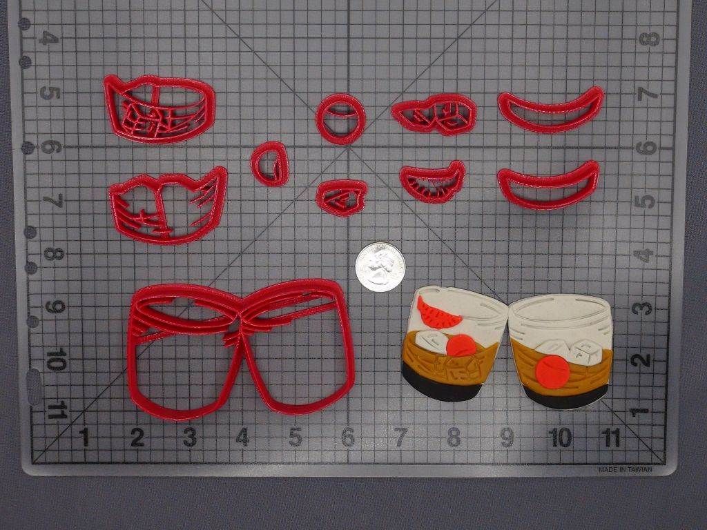 Shot Glasses 266-F335 Cookie Cutter Set