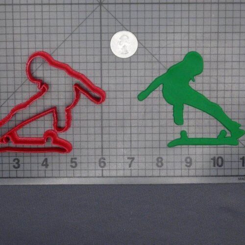 Skateboarder 266-E265 Cookie Cutter Silhouette