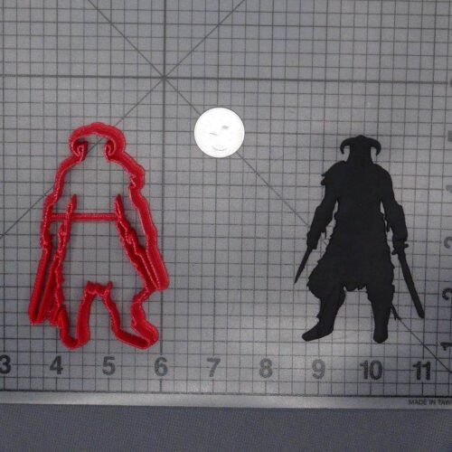 Skyrim - Dragonborn Body 266-F494 Cookie Cutter
