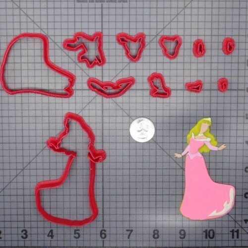 Sleeping Beauty - Aurora Body 266-F019 Cookie Cutter Set