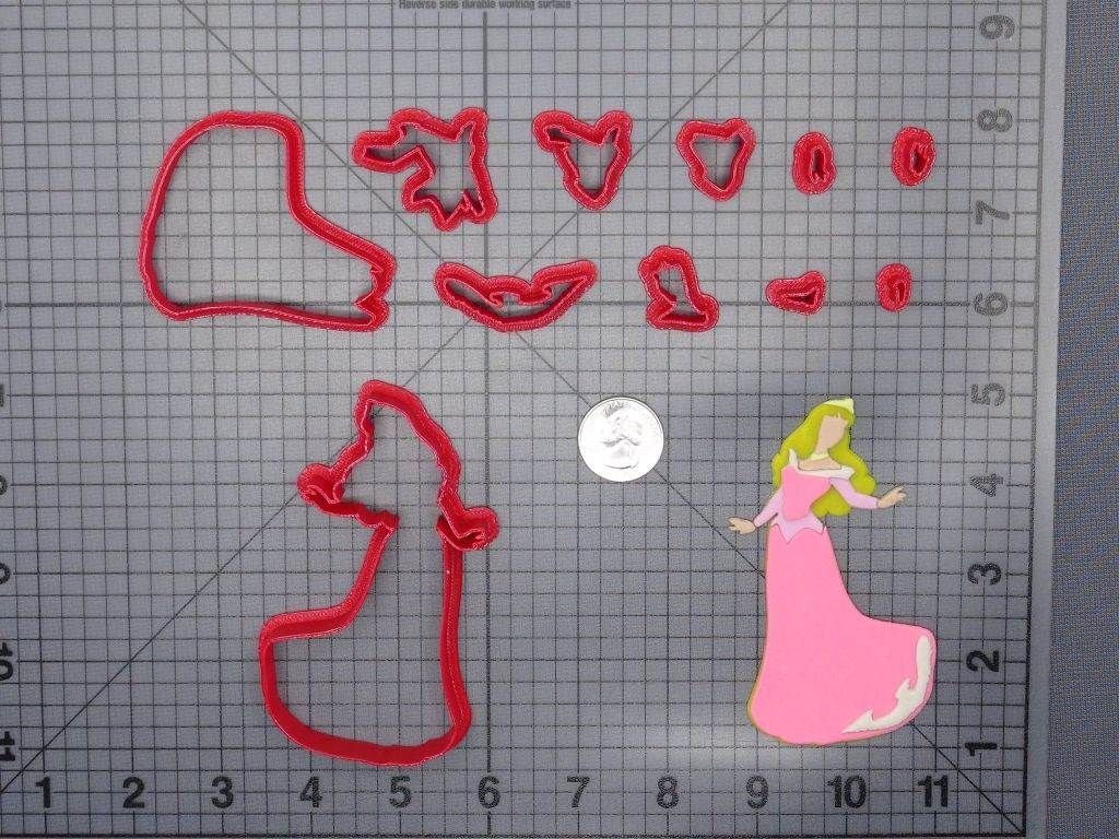Sleeping Beauty - Aurora Body 266-F019 Cookie Cutter Set