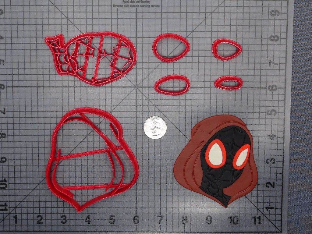 Spiderman - Miles Morales Head 266-E959 Cookie Cutter Set