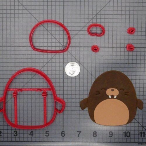 Squishmallow - Bruce Walrus 266-F810 Cookie Cutter Set