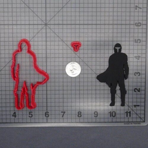 Star Wars The Mandalorian - Mandalorian Body 266-F793 Cookie Cutter Set