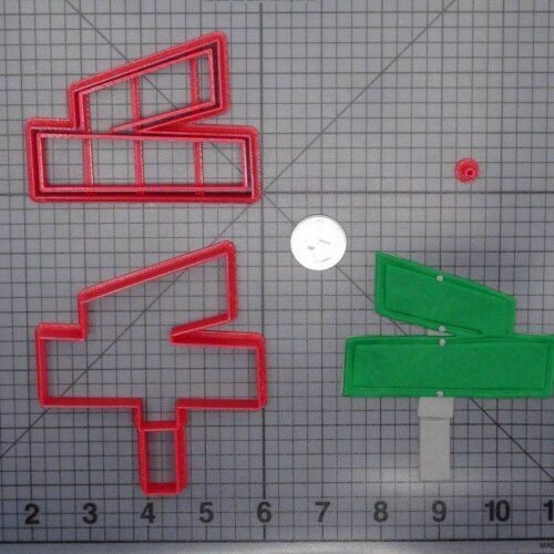 Street Sign 266-F852 Cookie Cutter Set