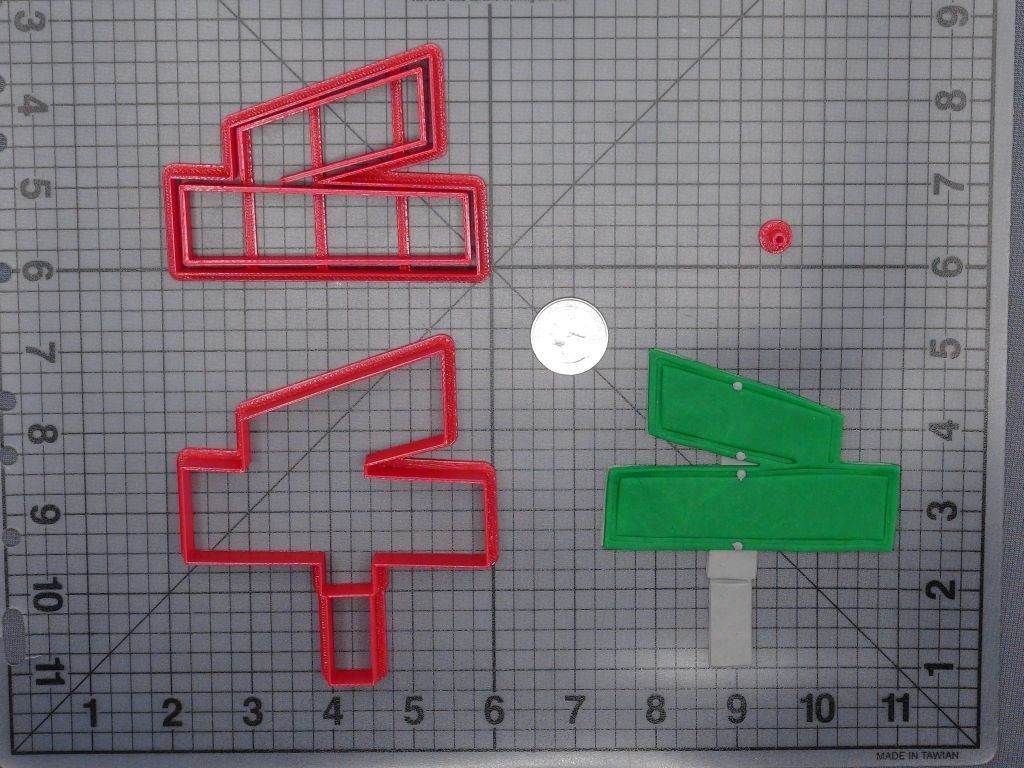 Street Sign 266-F852 Cookie Cutter Set