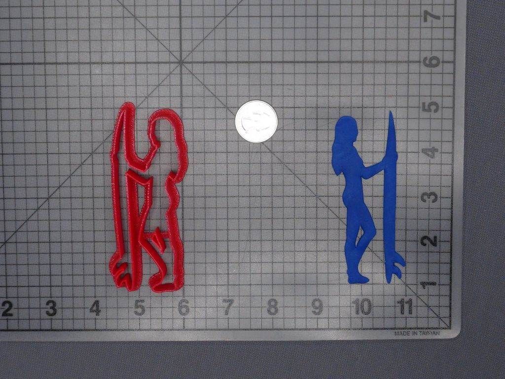 Surfer 266-F666 Cookie Cutter