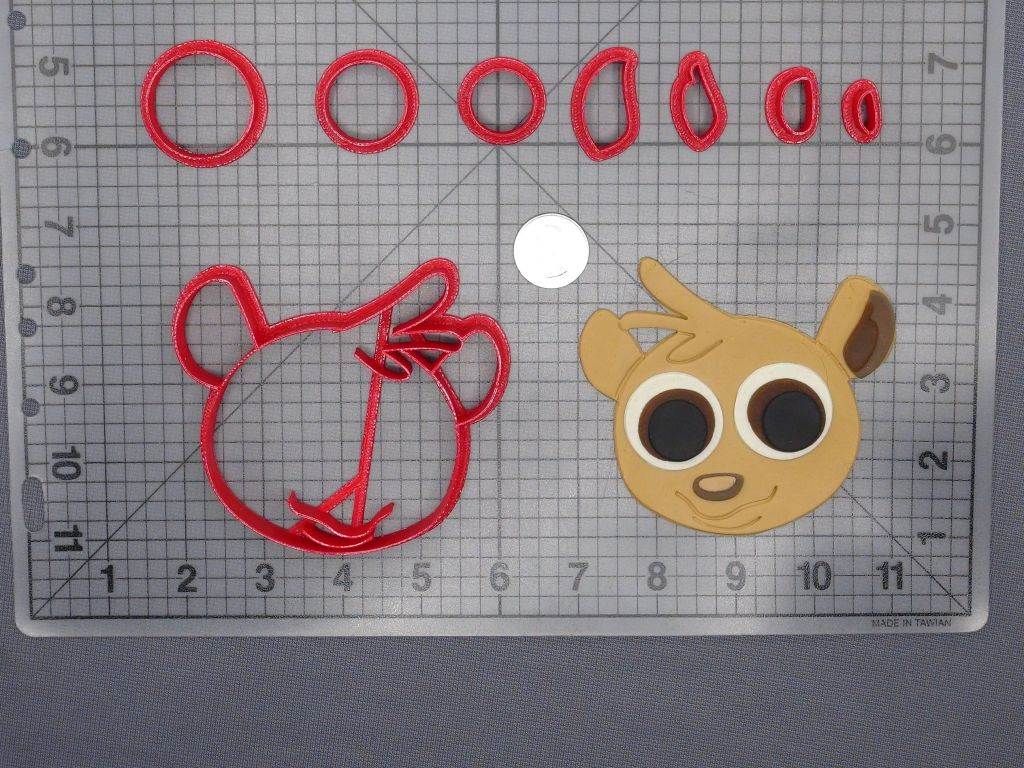 Tarsier Head 266-F062 Cookie Cutter Set
