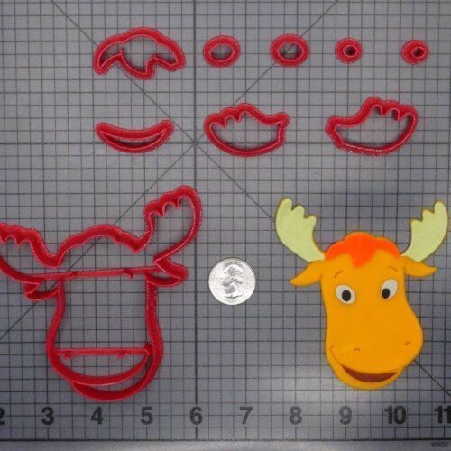 The Backyardigans - Tyrone Moose Head 266-F394 Cookie Cutter Set
