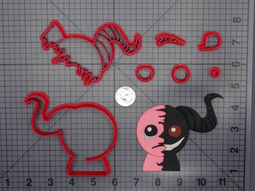 The Binding of Isaac - Isaac Demon 266-F434 Cookie Cutter Set