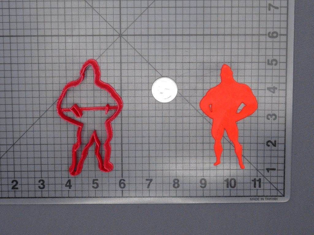 The Incredibles - Robert Parr Body 266-F745 Cookie Cutter