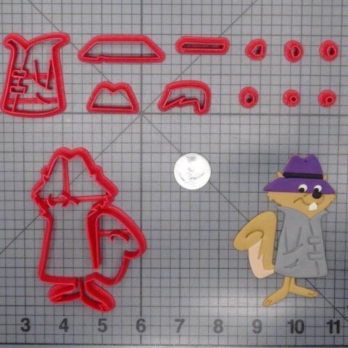 The Secret Squirrel Show - Secret Squirrel Body 266-F161 Cookie Cutter Set