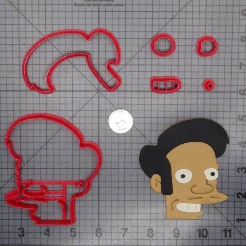 The Simpsons - Apu Head 266-F001 Cookie Cutter Set