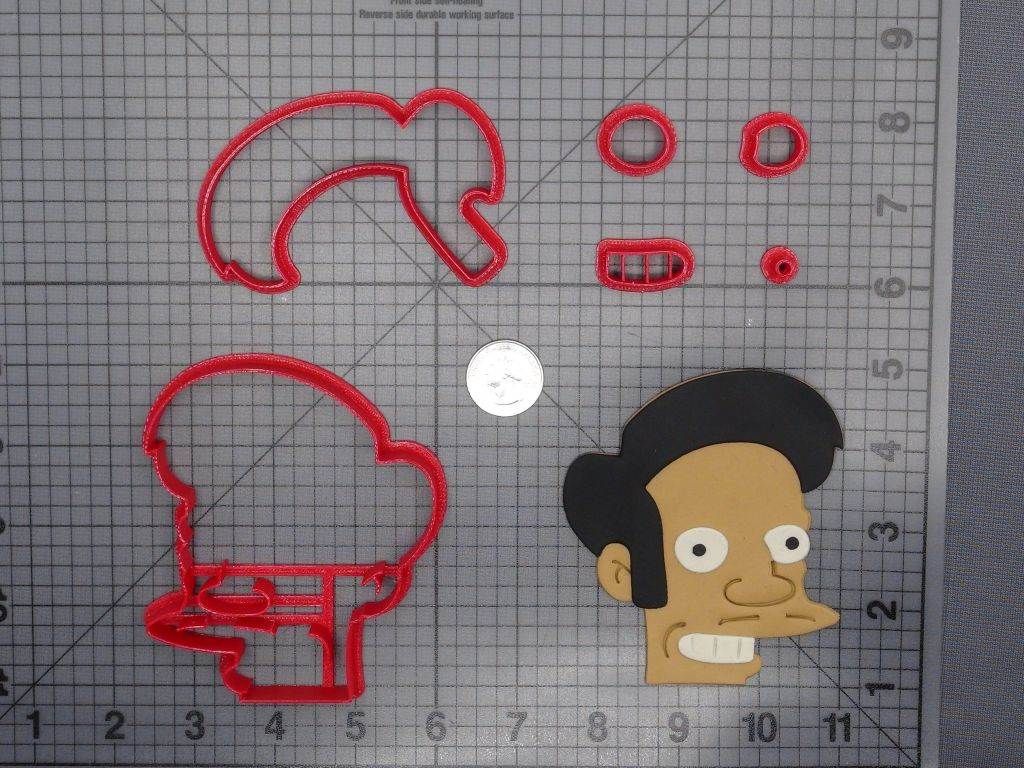 The Simpsons - Apu Head 266-F001 Cookie Cutter Set
