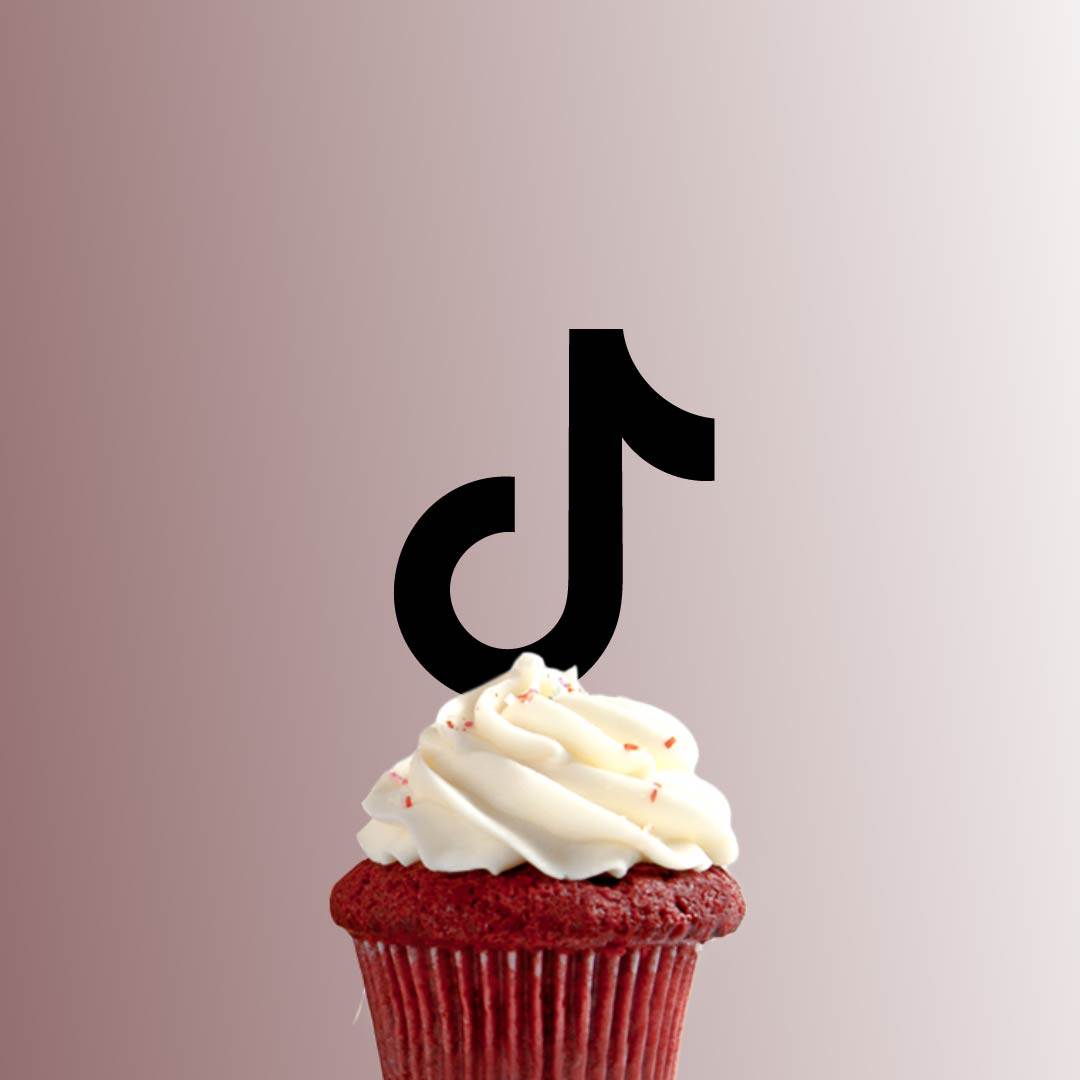 Tik Tok Icon 228-435 Cupcake Topper