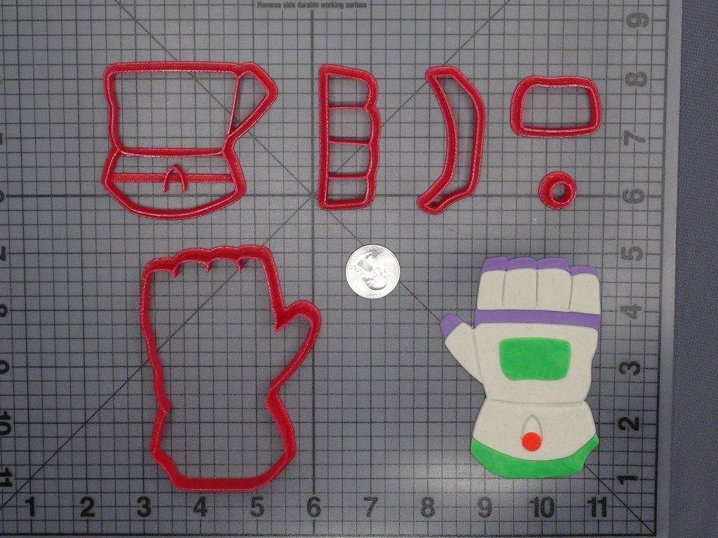 Toy Story - Buzz Lightyear Hand 266-F650 Cookie Cutter Set