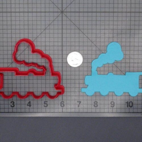 Train 266-F634 Cookie Cutter Silhouette