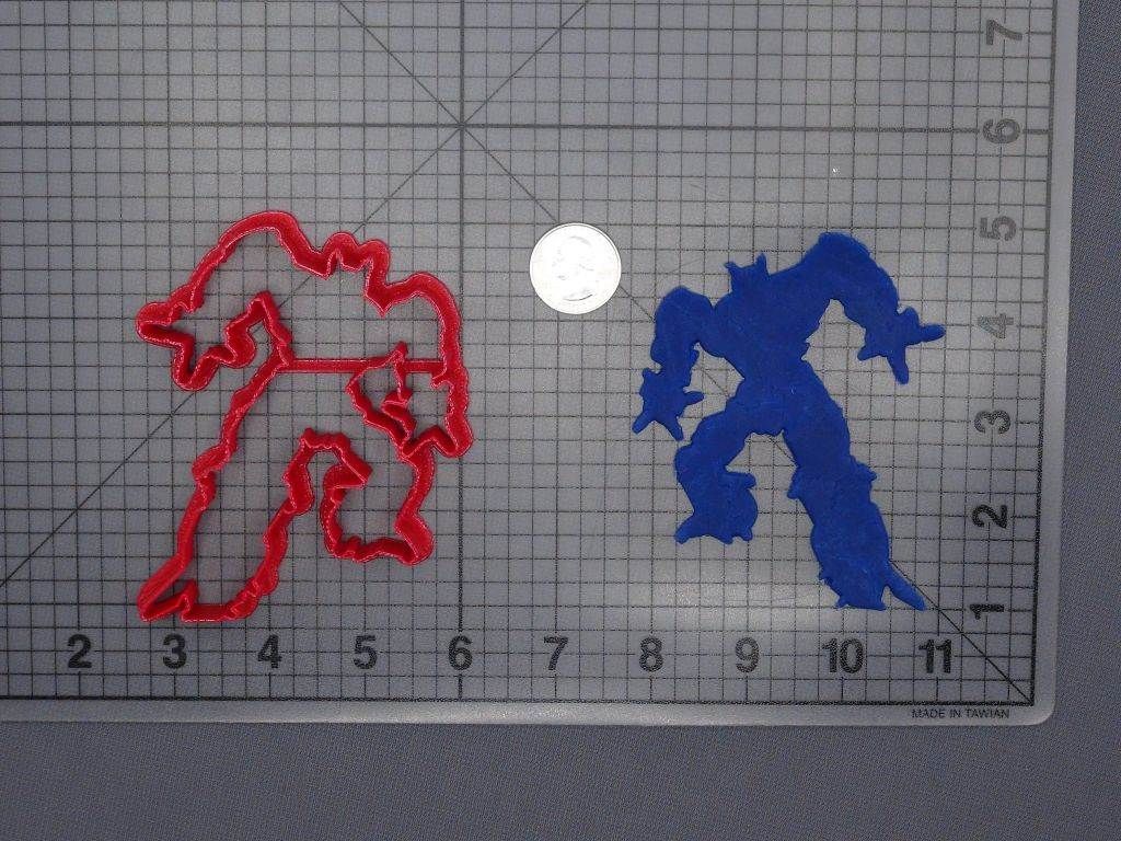 Transformers - Jazz Autobot Body 266-F420 Cookie Cutter Silhouette
