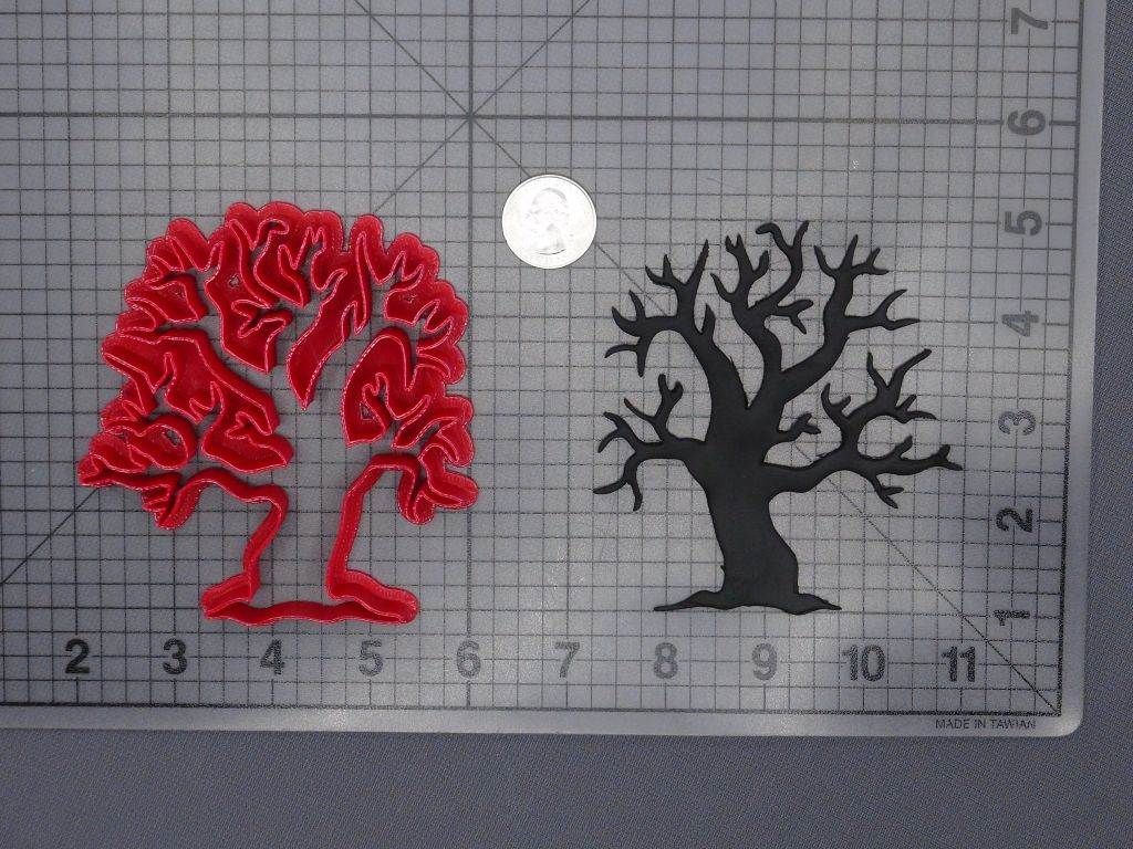 Tree 266-F597 Cookie Cutter Silhouette