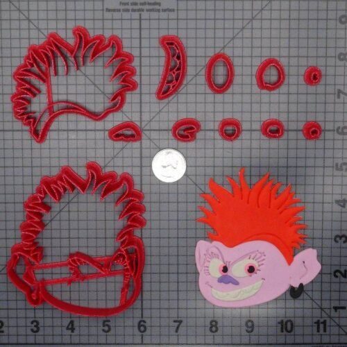 Trolls World Tour - Barb Head 266-F427 Cookie Cutter Set