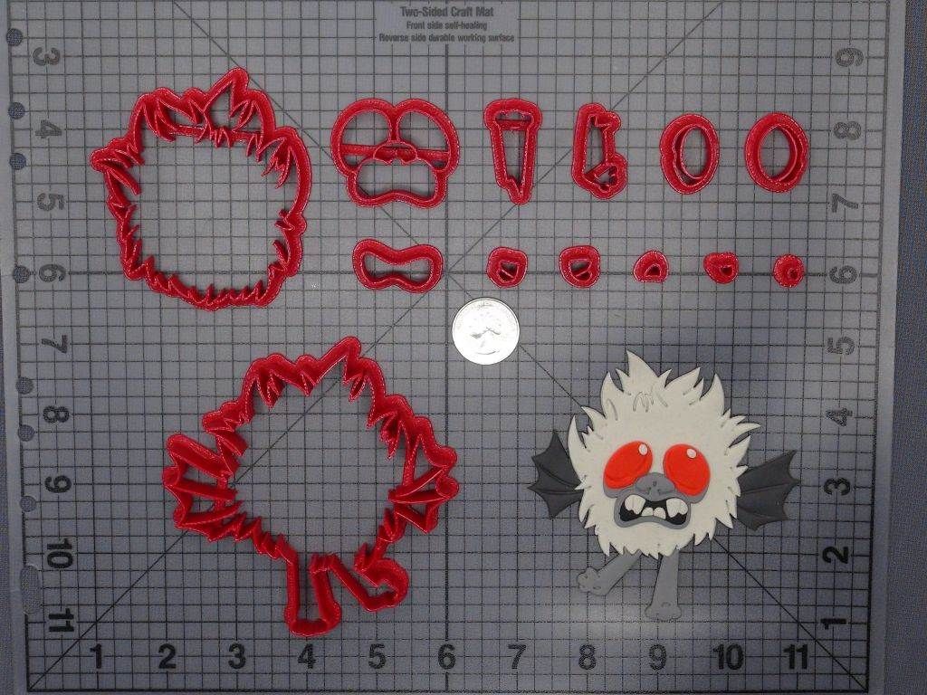 Trolls World Tour - Debbie Bat Body 266-F428 Cookie Cutter Set