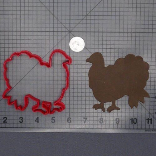 Turkey Body 266-F738 Cookie Cutter Silhouette