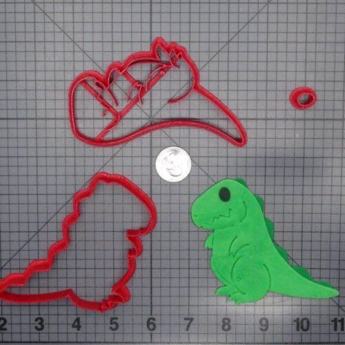 Tyrannosaurus Rex Dinosaur Body 266-F689 Cookie Cutter Set